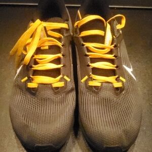 Nike Air Zoom Pegasus Steelers Grey Yellow Size.8.5M/10W